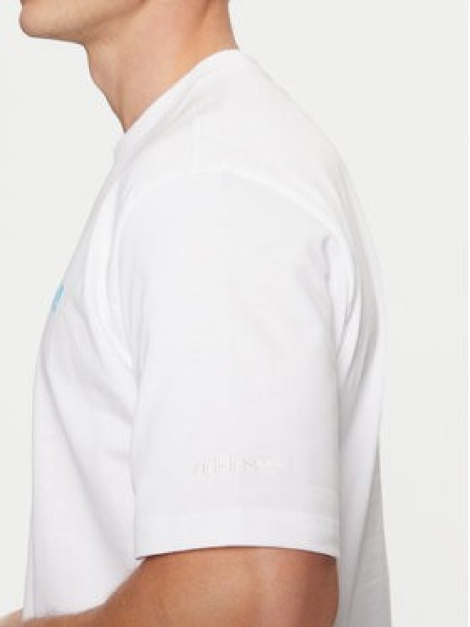 adidas T-Shirt Graphic Tee JC8365 Biały Regular Fit