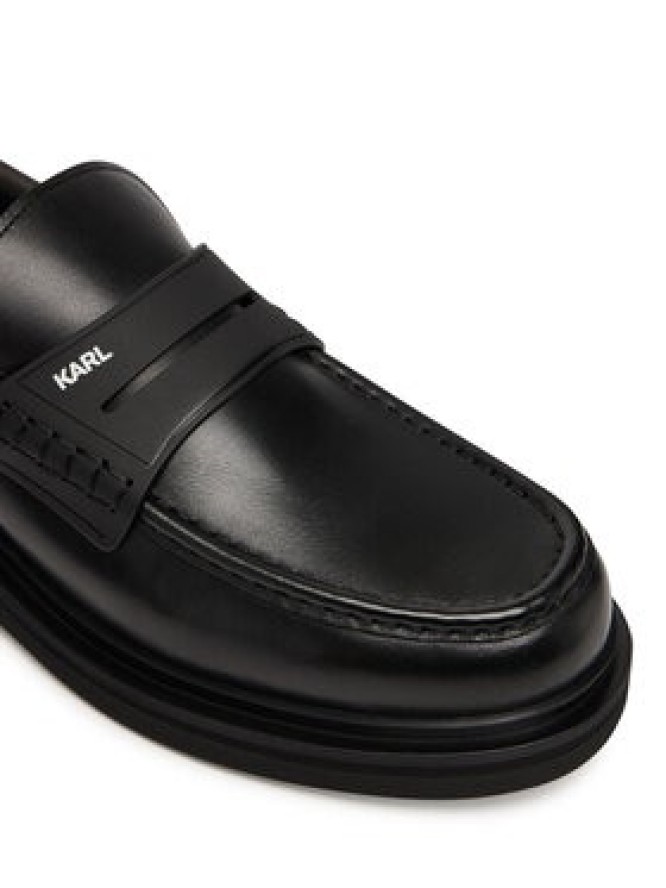 KARL LAGERFELD Loafersy KL12213 Czarny
