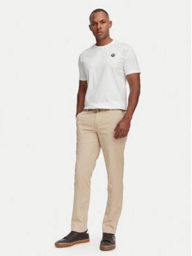 Beverly Hills Polo Club Chinosy P-SS26M -T450311 Beżowy Regular Fit