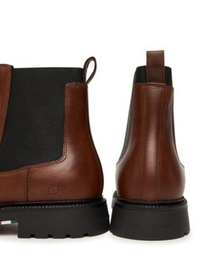 Tommy Hilfiger Sztyblety Comfort Lwt FM0FM05591 Brązowy