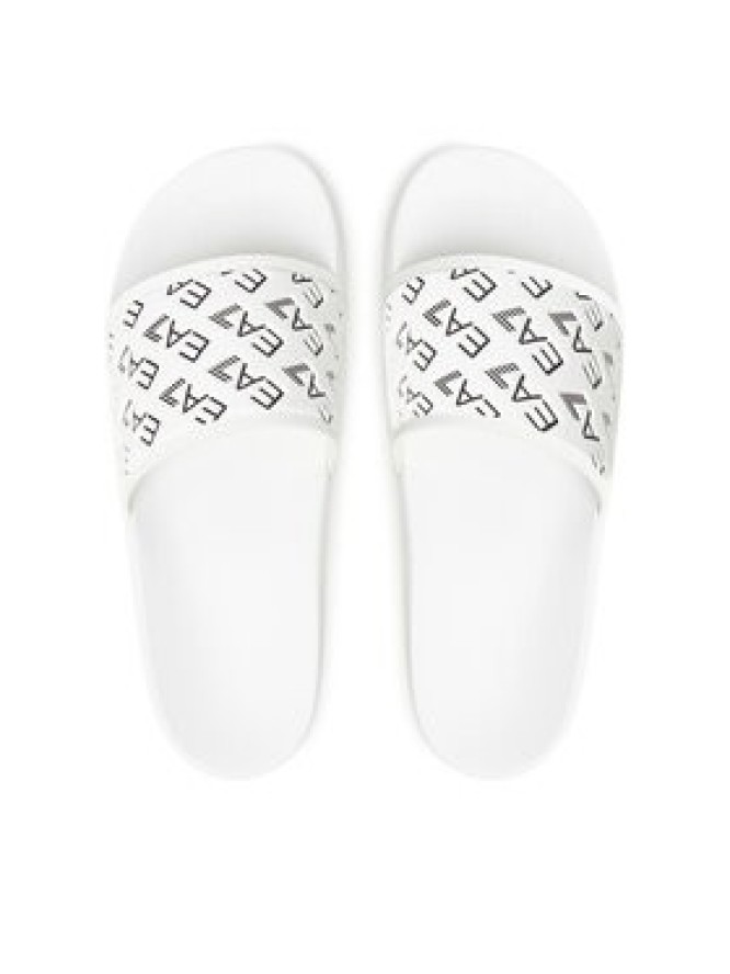 EA7 Emporio Armani Klapki 7X000109 AF15125 M0115 Biały