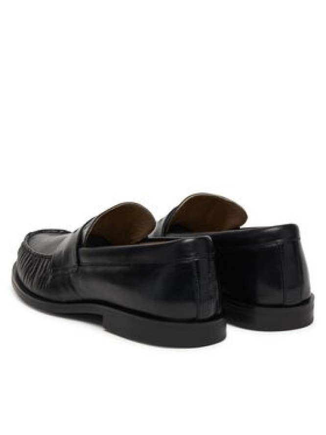 Calvin Klein Lordsy Ess Rubber Loafer Wr Pol Lth HM0HM02171 Czarny