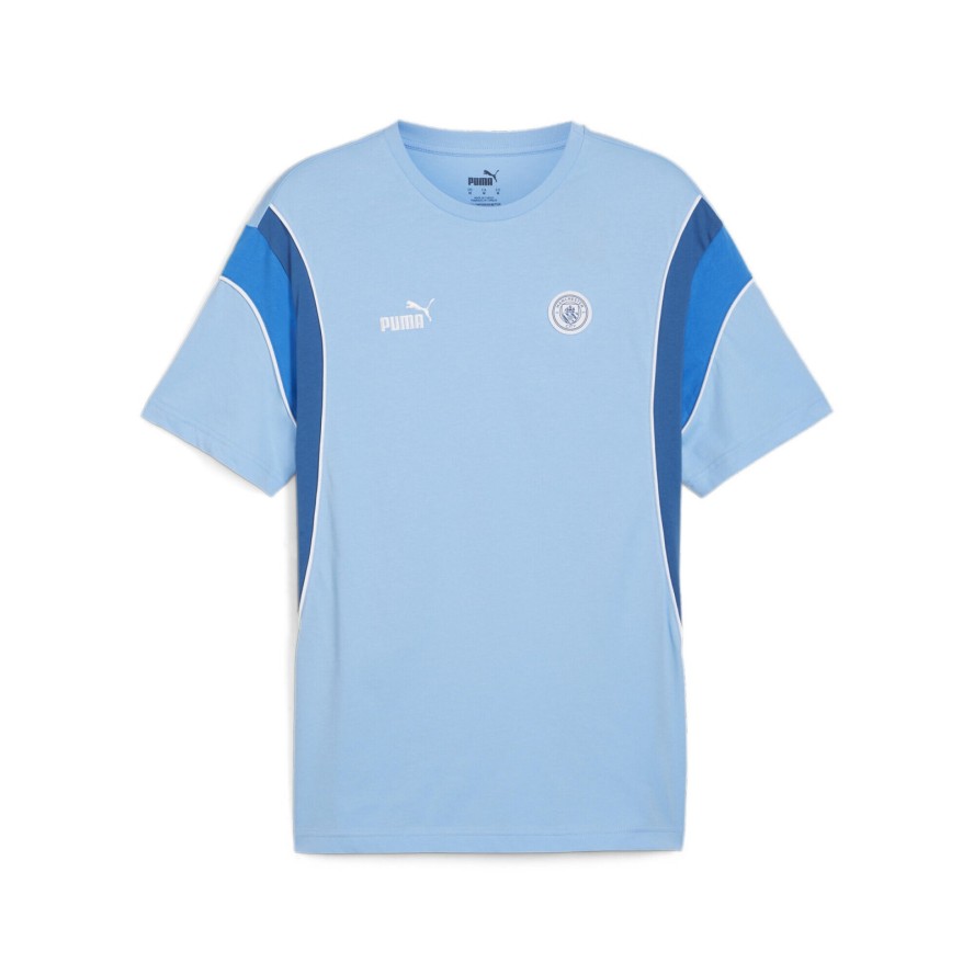 Koszulka Manchester City FtblArchive PUMA Team Light Blue Lake
