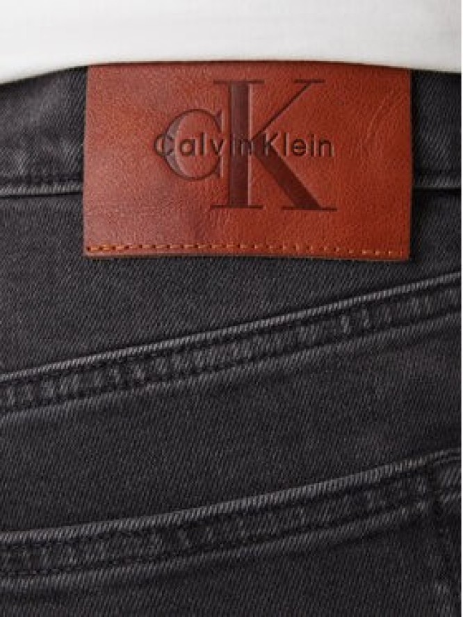 Calvin Klein Jeans Jeansy LV04RB754G Szary Slim Taper Fit
