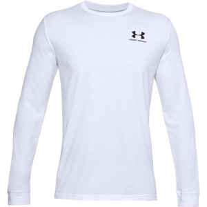 Koszulka z logo na lewej piersi Under Armour Sportstyle