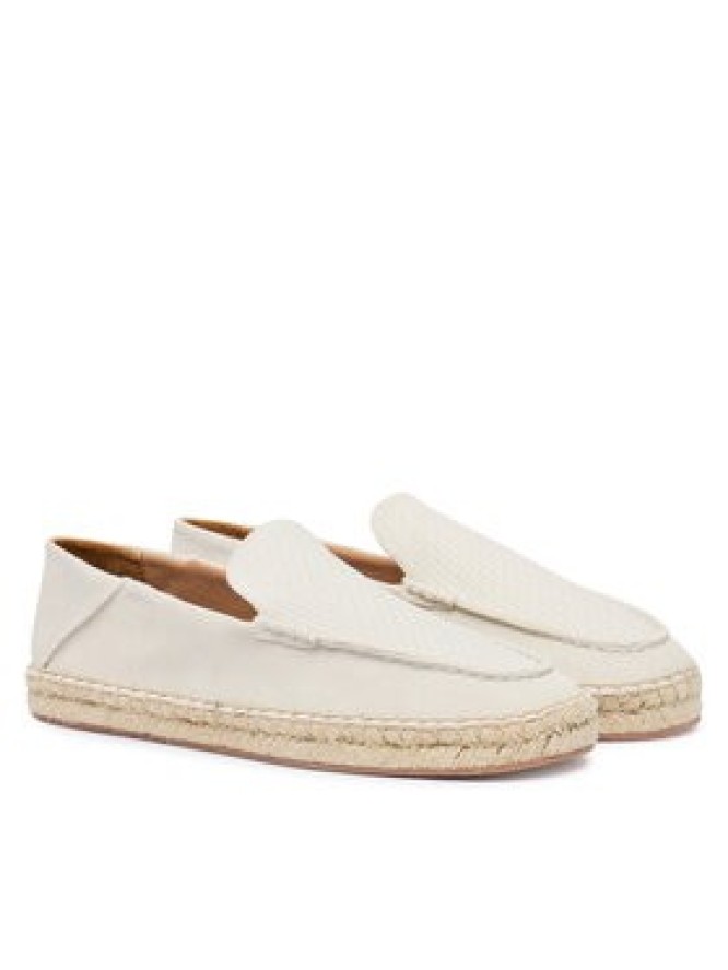 BOSS Espadryle Madeira Mocc 50563149 Biały