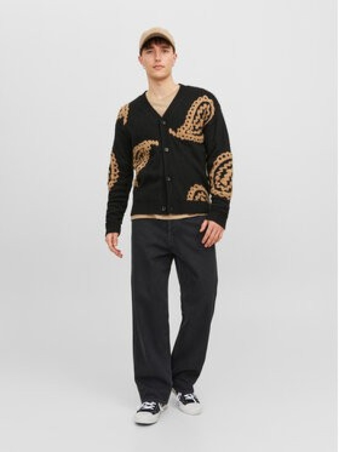 Jack & Jones Jeansy Alex 12236089 Czarny Baggy Fit