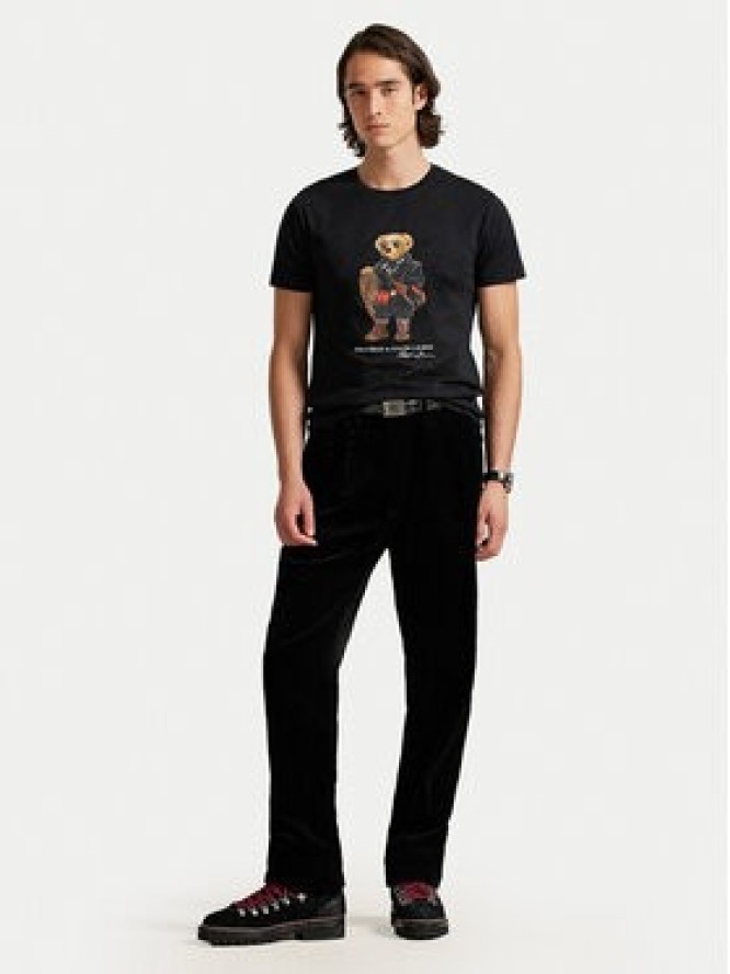 Polo Ralph Lauren T-Shirt 710P00094001 Czarny Custom Slim Fit