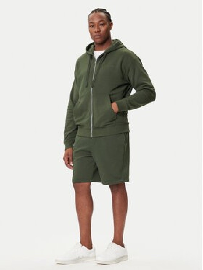 HUGO Bluza Dapozip 50548651 Zielony Relaxed Fit