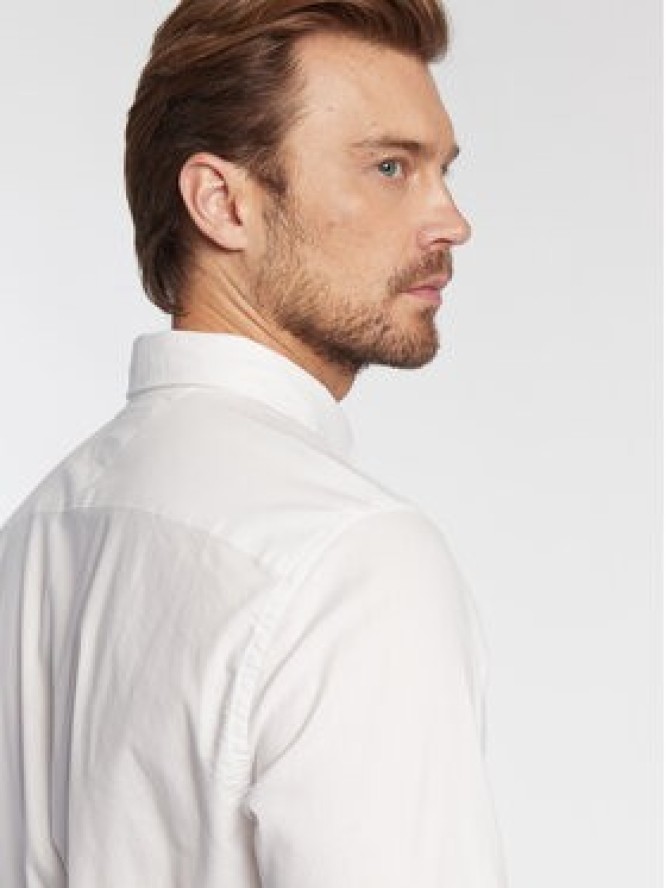 Tommy Hilfiger Koszula Oxford MW0MW25037 Biały Regular Fit