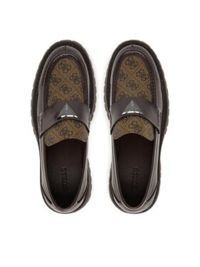 Guess Loafersy FMPGOR FAL14 Brązowy
