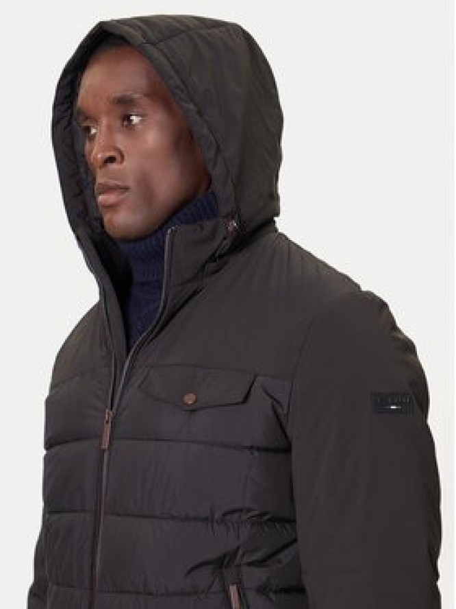 Bugatti Kurtka przejściowa 87 311 381 031 Czarny Regular Fit