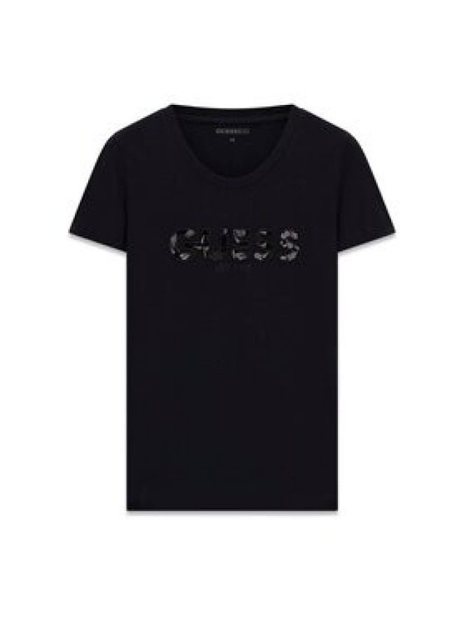 Guess T-Shirt 174863 Czarny Classic Fit