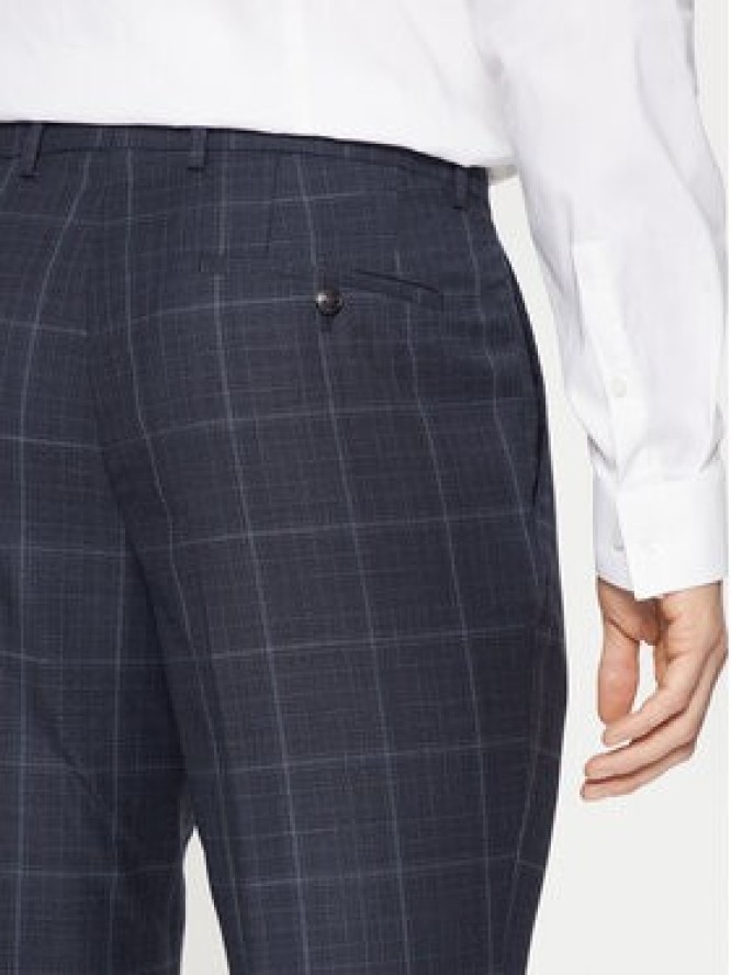 BOSS Garnitur H-Huge 50518097 Granatowy Slim Fit