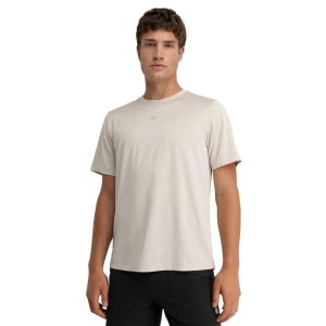 Heren wandel T-shirt met korte mouwen Trekking Siroko Scout Sand