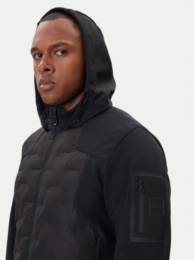 BOSS Kurtka puchowa J T-Down Hybrid 50541045 Czarny Regular Fit