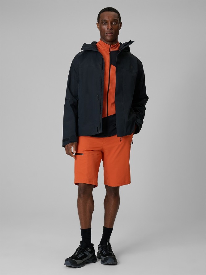 4F Kurtka trekkingowa membrana 10000 męska - czarna S