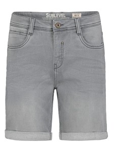 Sublevel Bermudy dżinsowe w kolorze szarym rozmiar: W32