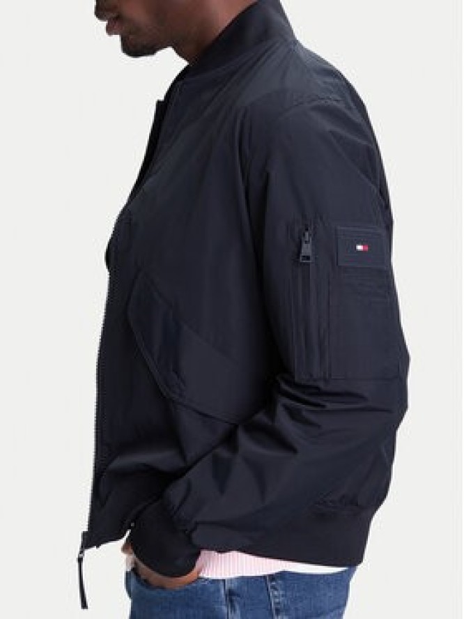 Tommy Hilfiger Kurtka bomber MW0MW39629 Granatowy Regular Fit