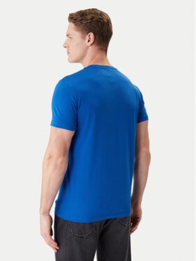 Tommy Hilfiger T-Shirt MW0MW10800 Niebieski Slim Fit
