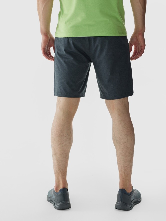 4F Spodenki treningowe regular szybkoschnące męskie - szare M