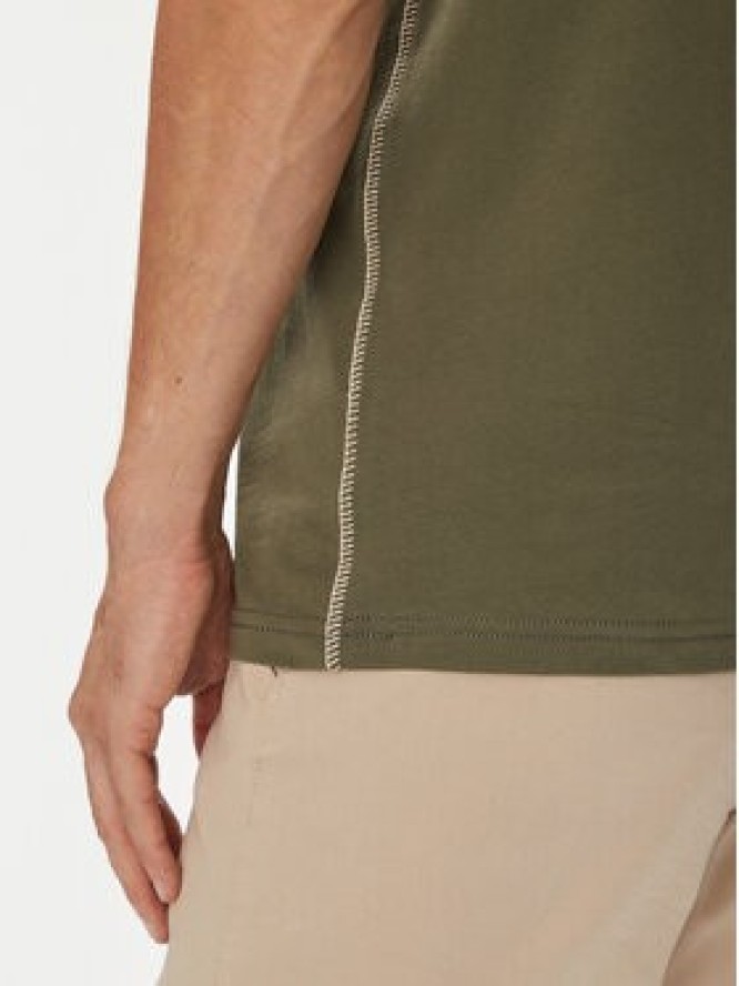 Napapijri T-Shirt S-Aylmer NP0A4HTO Zielony Regular Fit