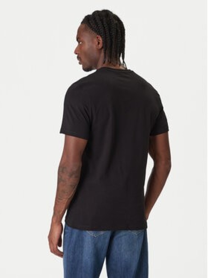 Guess T-Shirt M6RI17 J1314 Czarny Slim Fit