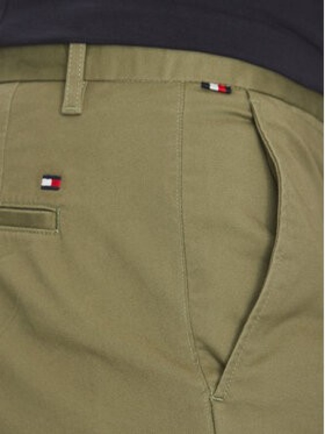 Tommy Hilfiger Szorty materiałowe Brooklyn MW0MW23563 Zielony Regular Fit