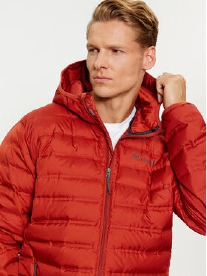 Columbia Kurtka puchowa Lake 22™ Down Hooded Jacket Pomarańczowy Regular Fit