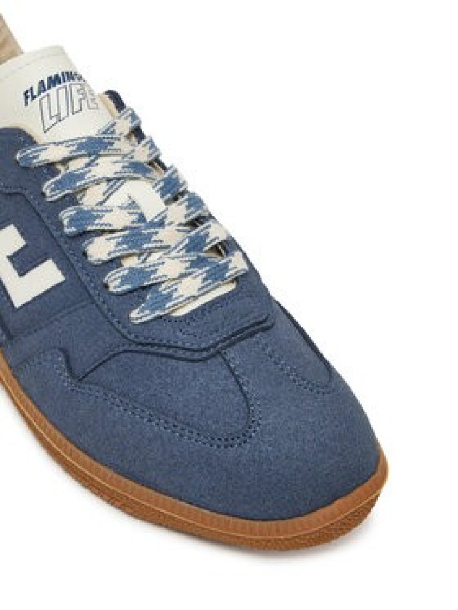 Flamingos Life Sneakersy Burela Slim Niebieski