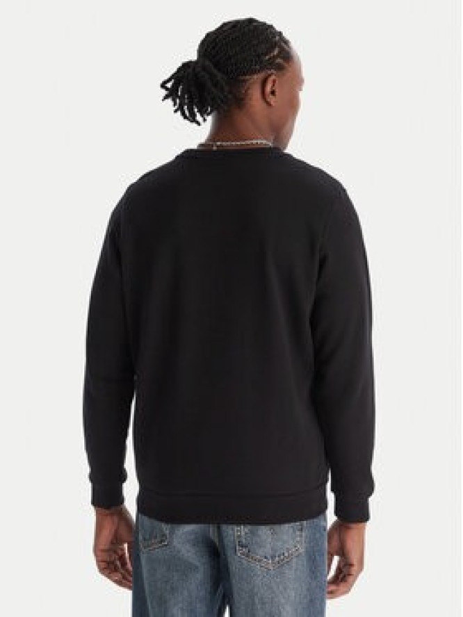 Kappa Bluza Authentic Nymphe 321Y1MW Czarny Comfort Fit