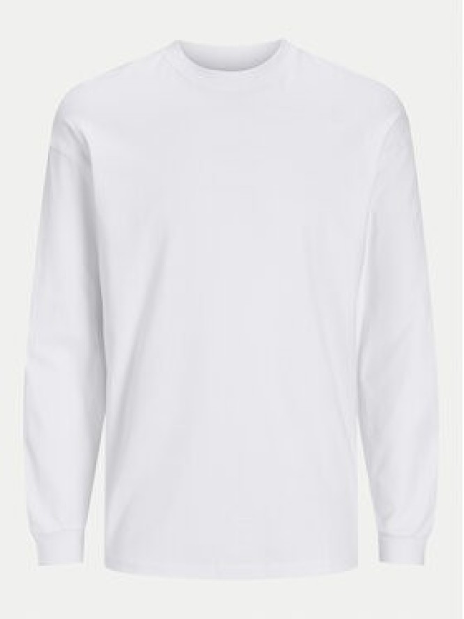 Jack & Jones Longsleeve Urban Edge 12256422 Biały Loose Fit