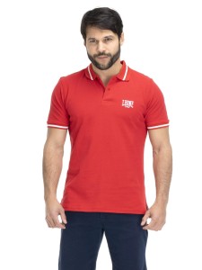 Leone Basic męska koszulka polo z kołnierzykiem