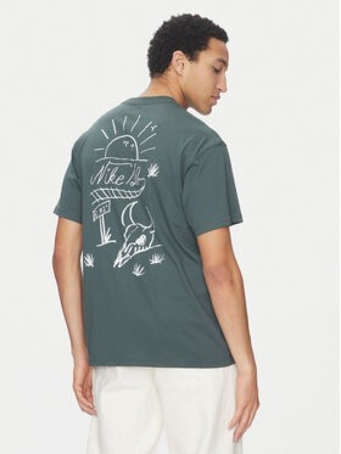 Nike T-Shirt FZ5281 Zielony Regular Fit