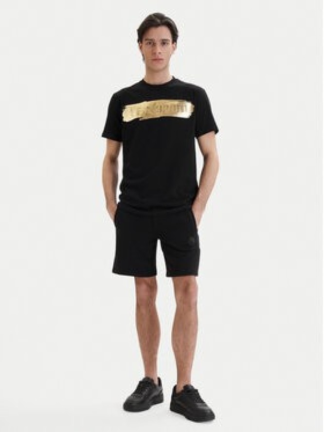 Plein Sport T-Shirt PADC MTK7204 SJY001N Czarny Regular Fit