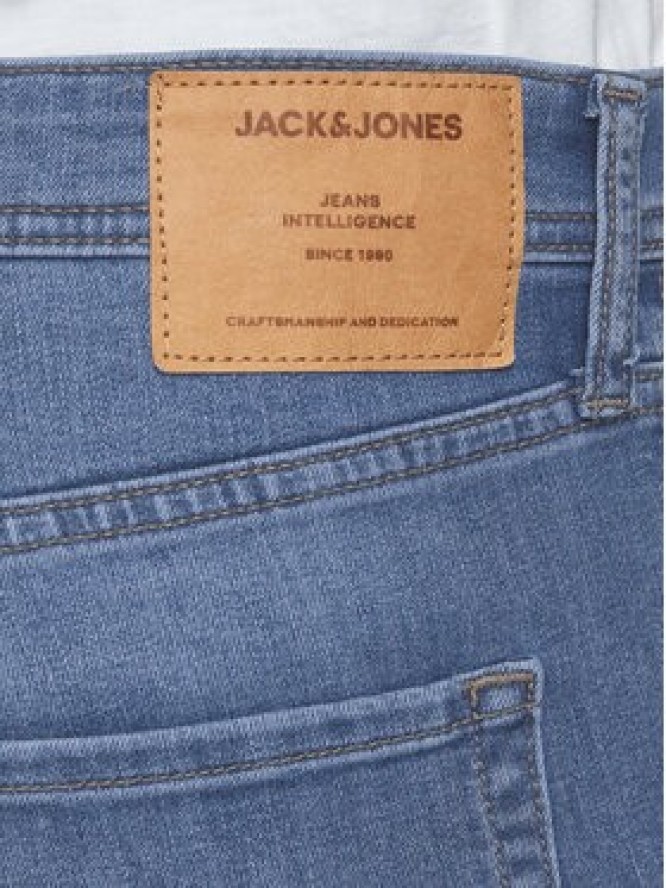 Jack & Jones Jeansy Glenn 12157416 Niebieski Slim Fit
