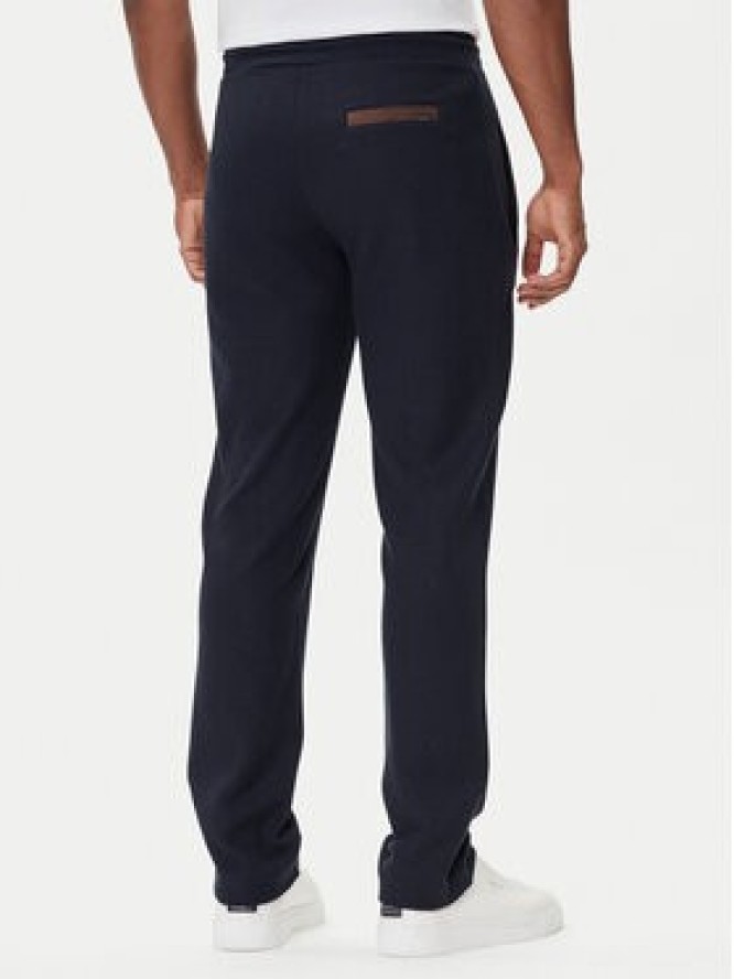 Bugatti Spodnie dresowe 8200-85050D Granatowy Regular Fit