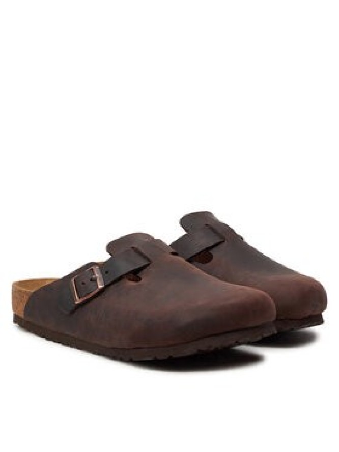 Birkenstock Klapki Boston 159711 Brązowy