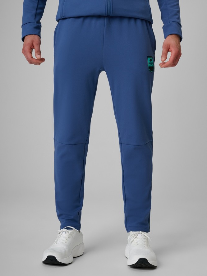 4F Spodnie piłkarskie szybkoschnące męskie - denim M
