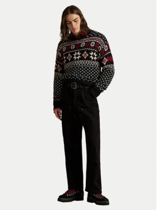 Polo Ralph Lauren Sweter 710982258001 Czarny Regular Fit