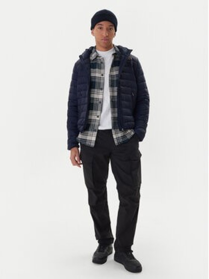 Kappa Kurtka przejściowa Logo Astrom 34243TW Granatowy Regular Fit