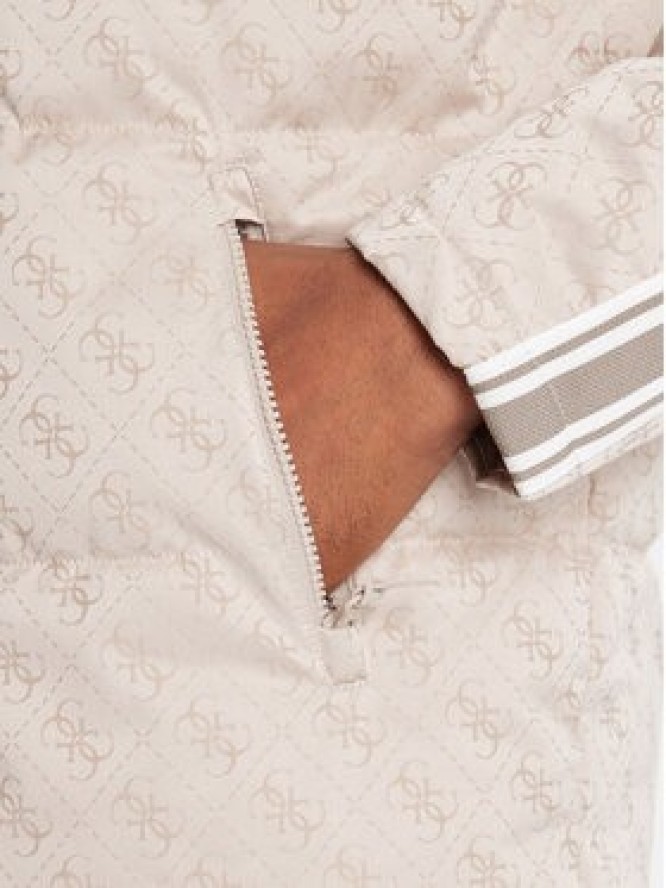Guess Kurtka przejściowa Z5BL02 WFIQ2 Beżowy Regular Fit