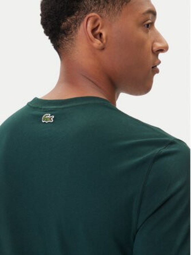 Lacoste T-Shirt TH5634 Zielony Regular Fit