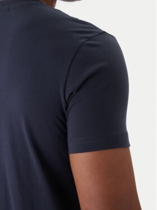 Calvin Klein Jeans T-Shirt J30J320935 Granatowy Slim Fit