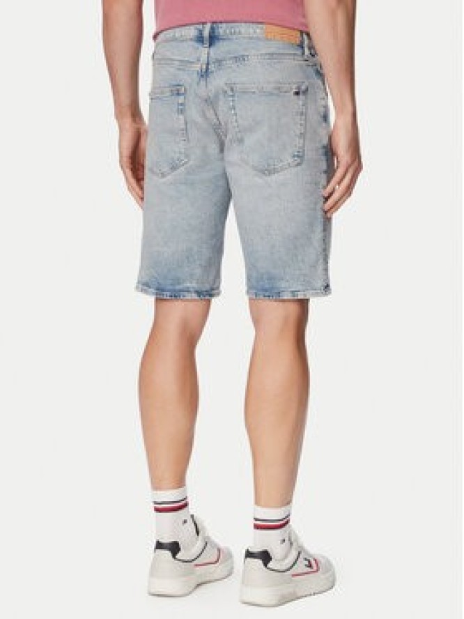 Tommy Jeans Szorty jeansowe Scanton DM0DM22977 Niebieski jasny Slim Fit