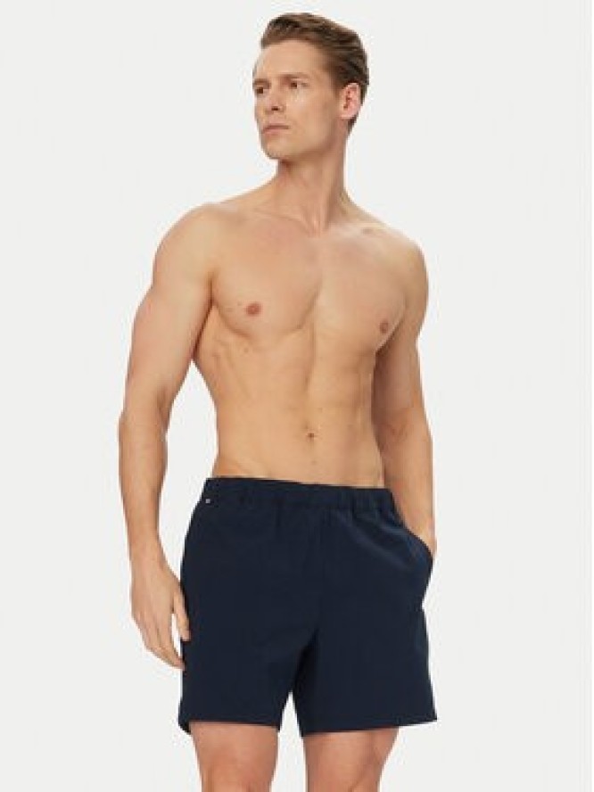 Tommy Hilfiger Szorty sportowe Dover Performance MW0MW42665 Granatowy Regular Fit