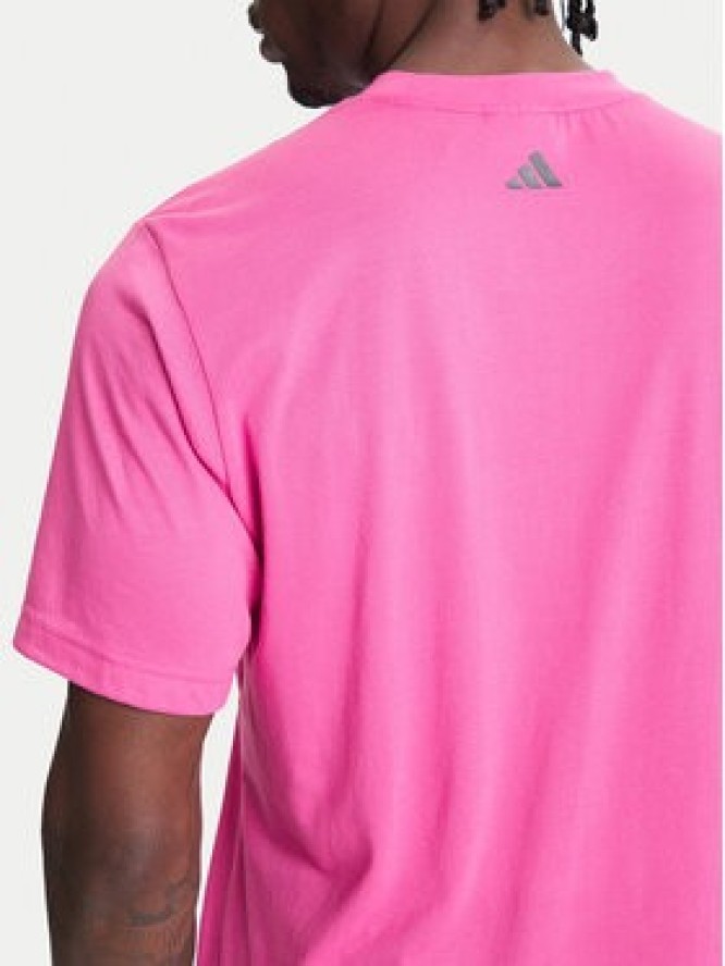 adidas T-Shirt Jeremy Scott JL7619 Różowy Regular Fit