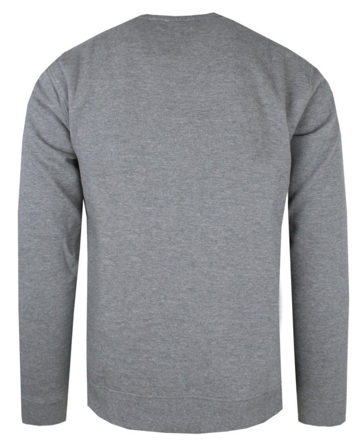 Miękka i Wygodna Męska Bluza - Pako Jeans - Popielata