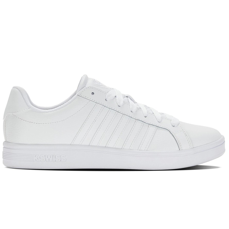 Buty sportowe męskie K-Swiss Court Tiebreak sneakersy ze skóry naturalnej