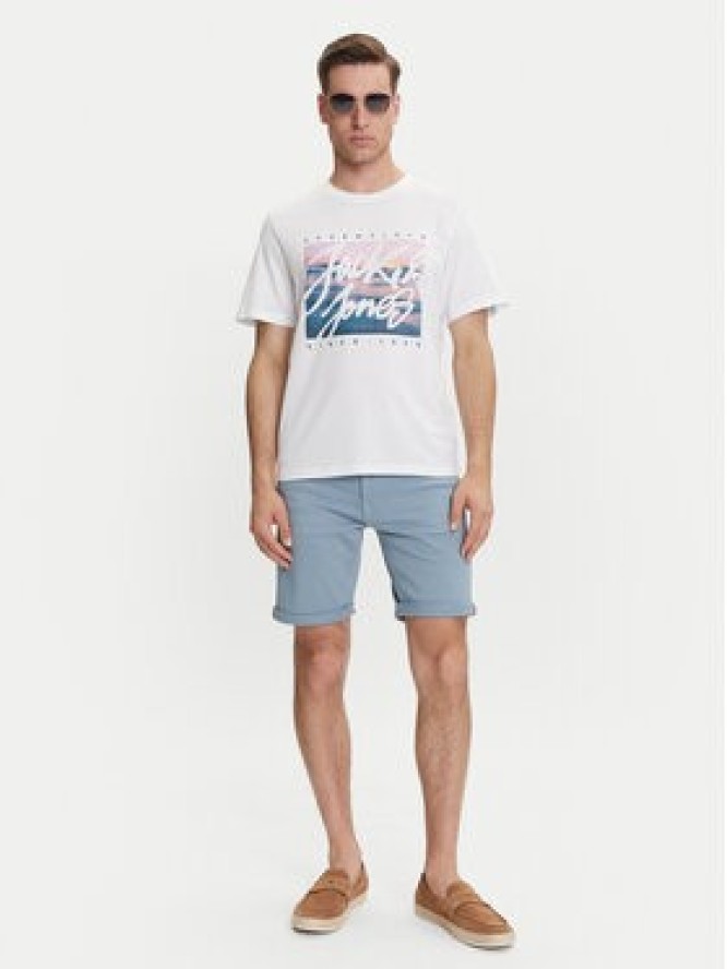 Jack & Jones T-Shirt Colton 12268438 Biały Standard Fit